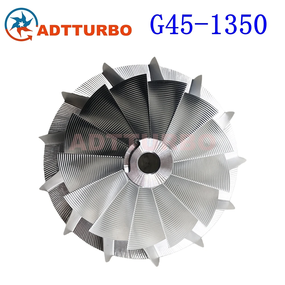 

Turbo Compressor Wheel G45-1350 G-SERIES 72mm*102mm for Garrett Performance Turbine Parts Supercharger Kits