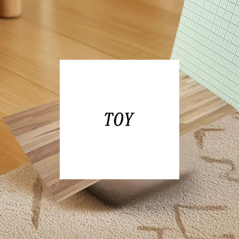 Décor de meubles de maison de poupée 1:12, carreaux miniatures de planches de sol en bois simulés en PVC