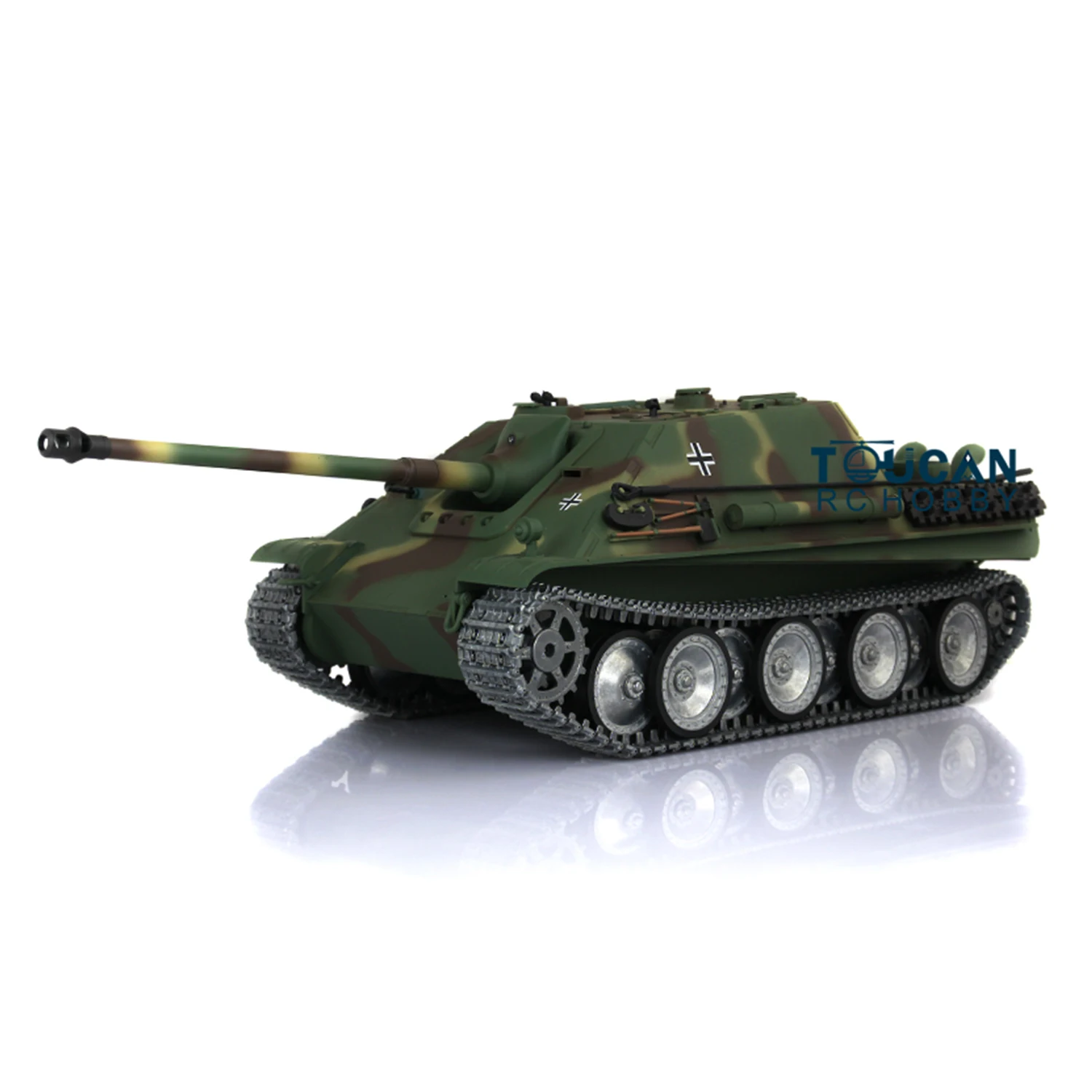 HENG LONG 1/16 7.0 Customized Jadpanther RTR RC Tank 3869 FPV Metal Tracks Wheels Remoted Panzer Car TH17442-SMT4