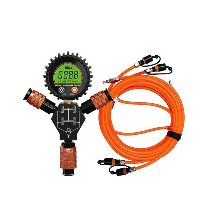 Auto 4 Tire Air up Down System Digital Pressure Gauge High Speed Inflate Deflate for Off Road Vehicles