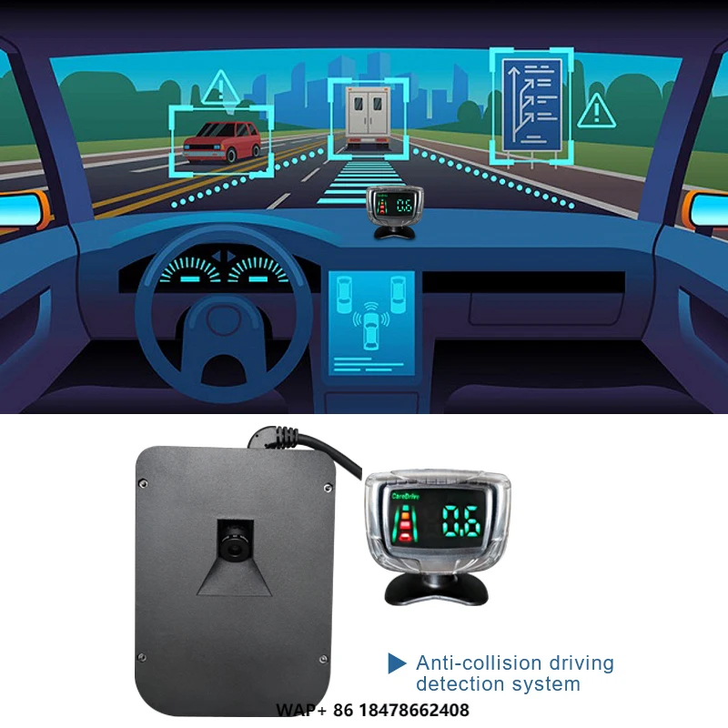 

Train Car Front Side Assist System Warning Speaker Single Vehicle Driving Collision Avoidance Alarm Sensor