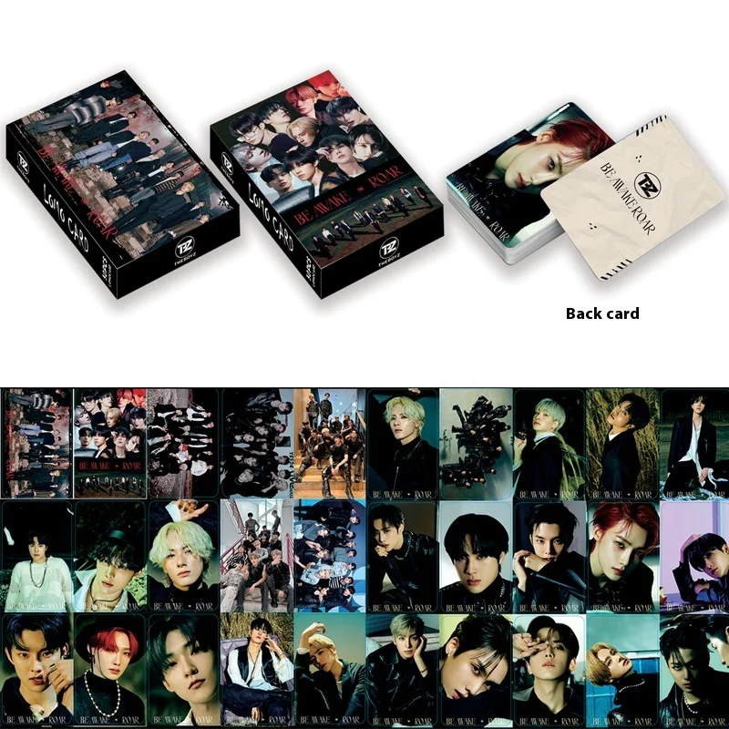 New Theboyz Double-Sided 30 Sheet LOMO Card Box With High-Definition Photo Small Cards, Greeting Cards