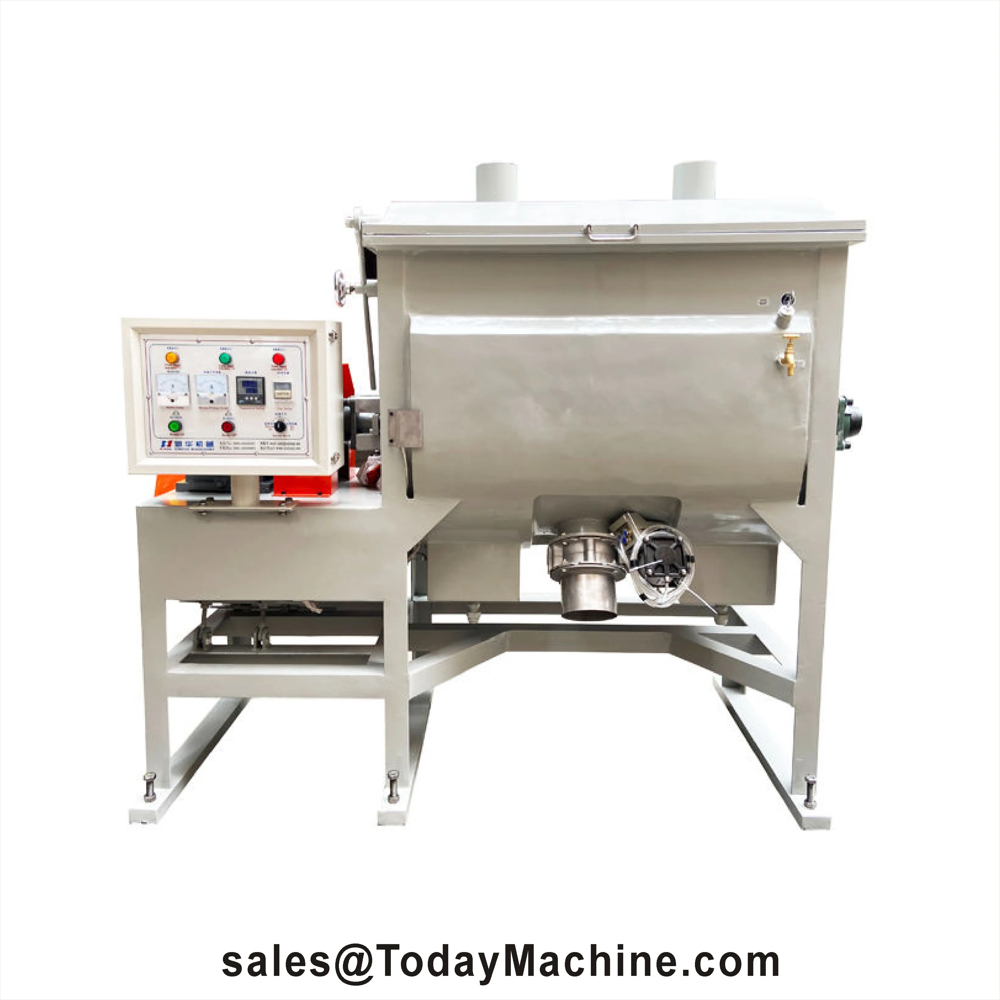 

Автоматический промышленный горизонтальный ленточный блендер, лопастной миксер для смешивания порошков, смесительная машина