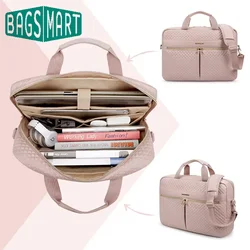 BAGSMART Große Kapazität 17 zoll Laptop Tasche Schulter Messenger Notebook Tasche Aktentasche Büro Reise Business Computer Handtasche