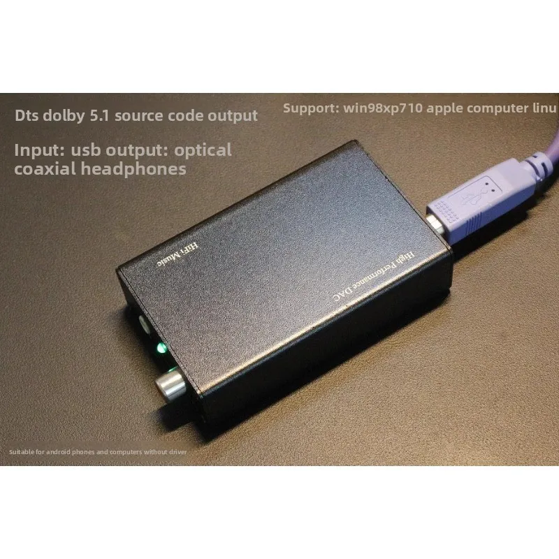 ESS9023 24BIT-96K USB Decoder Board HiFi Computer Sound Card Digital