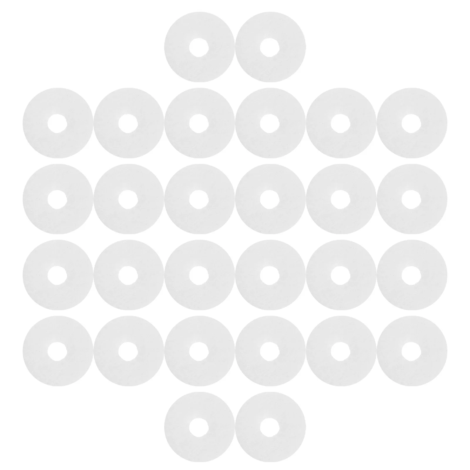 

90pcs Tuning Accessories Felt Piano Washer Key Leveling Tool Replacement Parts For Piano Repair White 100% Australian Wool