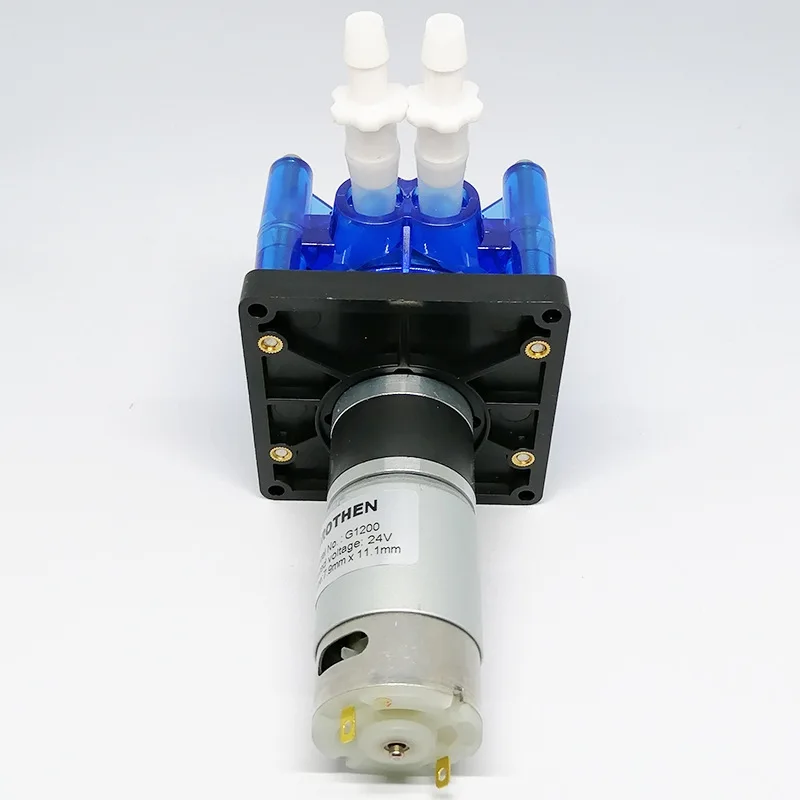 G1200 Peristaltic Pump 12V 24V Large Flow Self-Priming Liquid Pump, Dosing Pump for Syrup Beverage Filling Machine Water