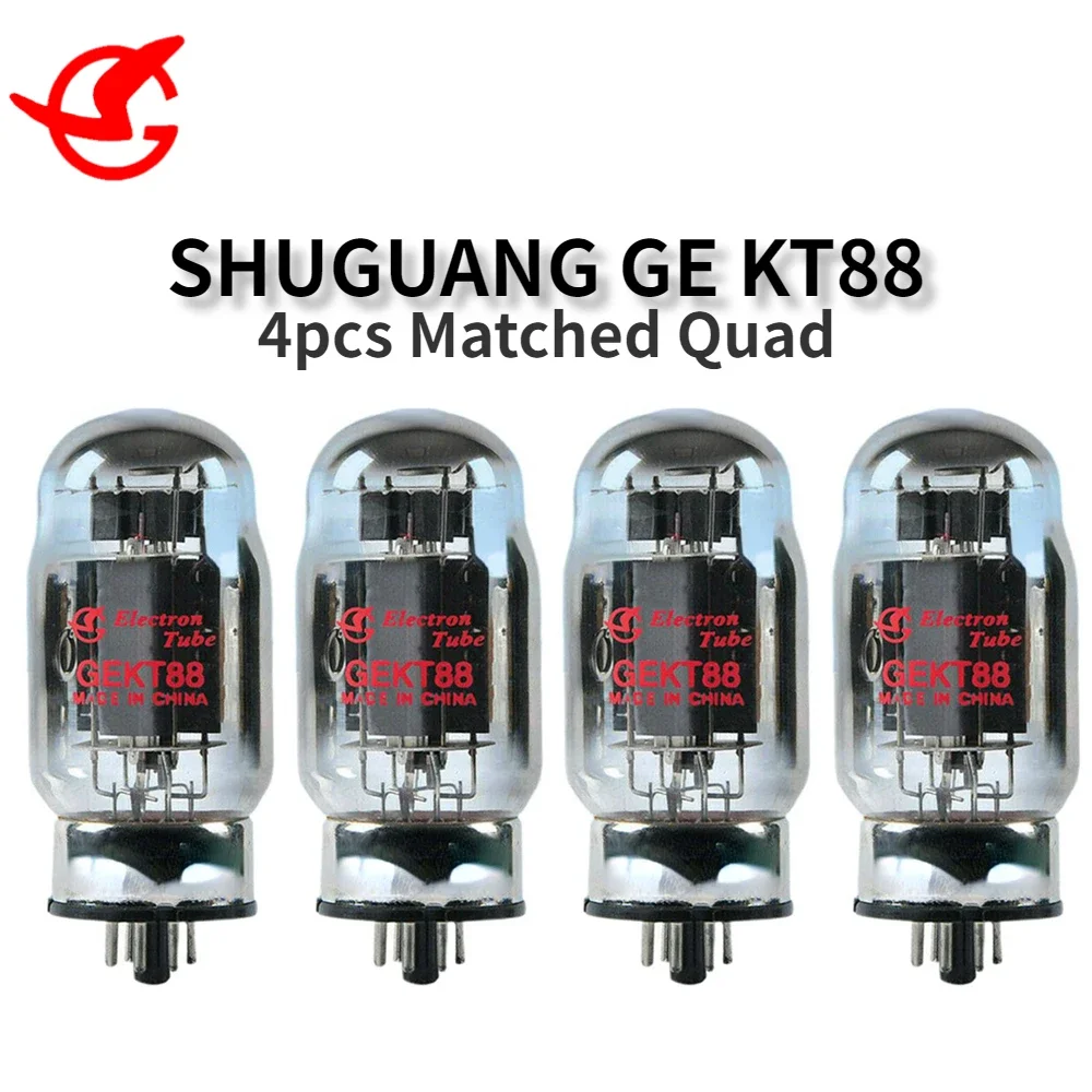 

Shuguang GEKT88 Replaces KT88 KT88-98 KT88M CV5220 6550 Tube Amplifier Kit DIY HIFI Audio Amplifier Precision Matched Quad