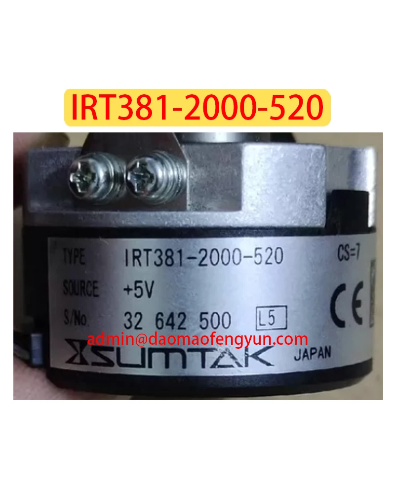

IRT381-2000-520 Second hand Encoders IRT381 2000 520，Fast shipping
