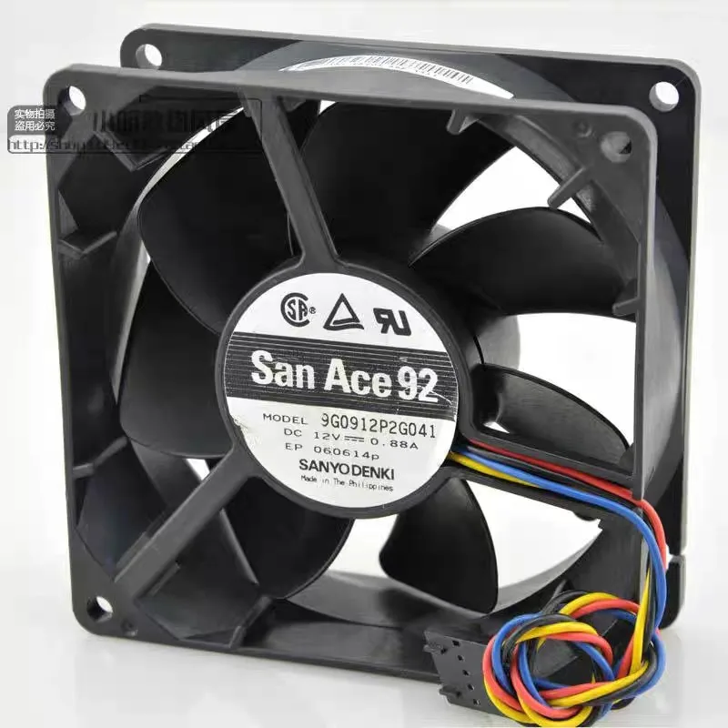 

New Cooler Fan for SANYO 9G0912P2G041 9032 12V 0.88A Cooling Fan 90 *90 *32mm
