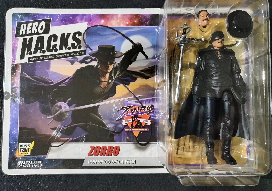 

1/18 BFS Action Figure Hero H.A.C.K.S. Zorro and Tornado Anime Collection Model Toy Free Shipping