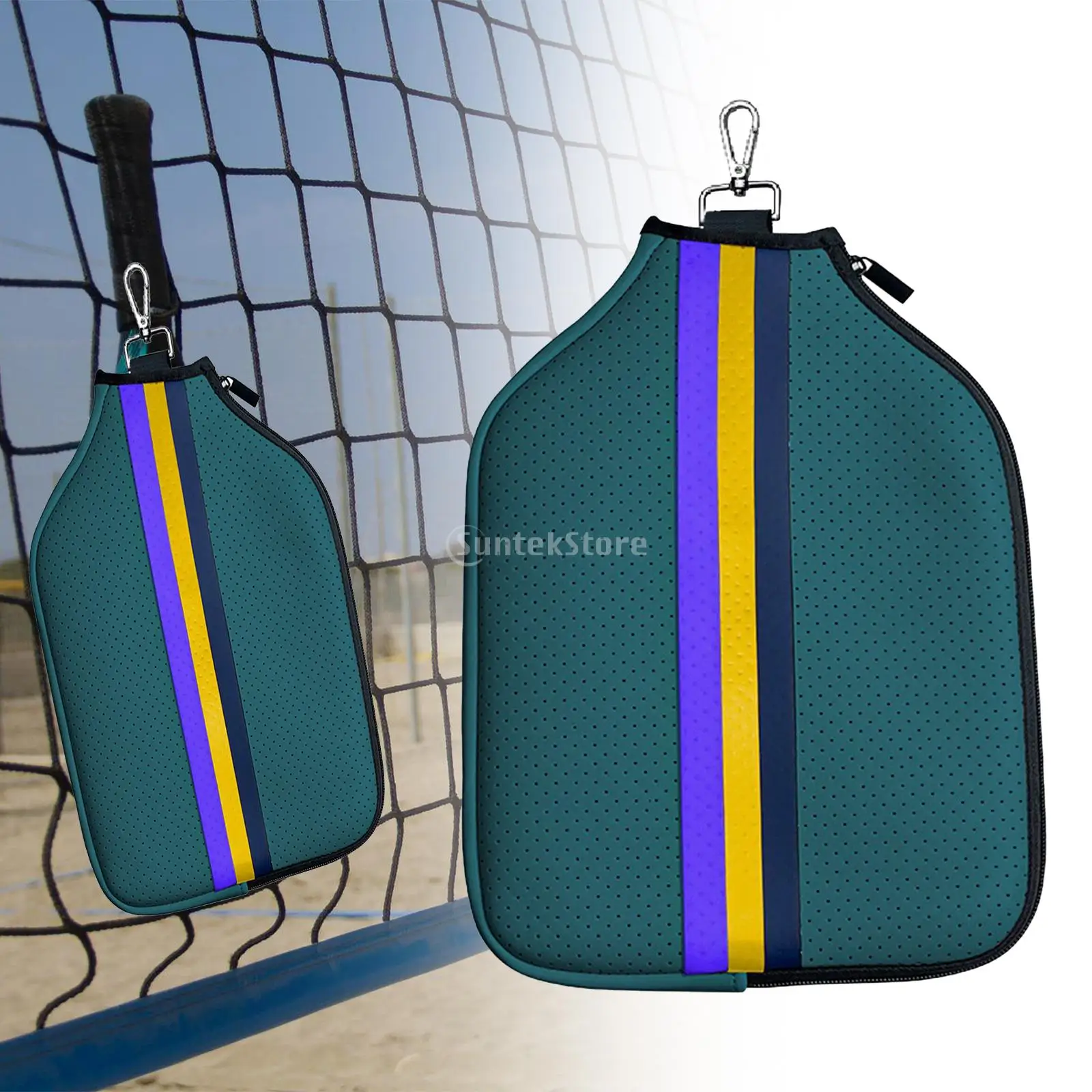 النيوبرين Pickleball غطاء مجداف مضرب حافظة واقية كم سستة الحقيبة مضرب مقاوم للماء حامي دائم الملحقات