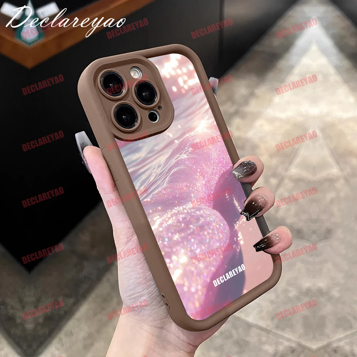 DECLAREYAO Matte Light Slim TPU Soft Coque Untuk Redmi 12 Prime K40S A5 K Speed Note 11T 14R 60 8 13R K60 SE Case Cover Tahan Guncangan