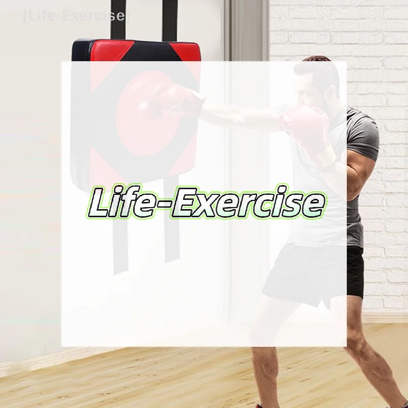 Wall-Mounted Adjustable Leather Punching Pad for Boxing & Taekwondo Training Home Gym Equipment
