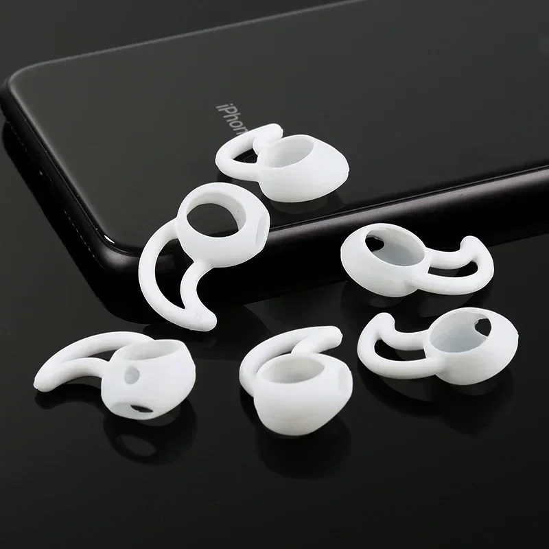 Embouts d'Écouteurs de Remplacement en Silicone Souple, Oreillettes de dehors pour iPhone 6 / 6 Plus / 5 / 5S / 5C