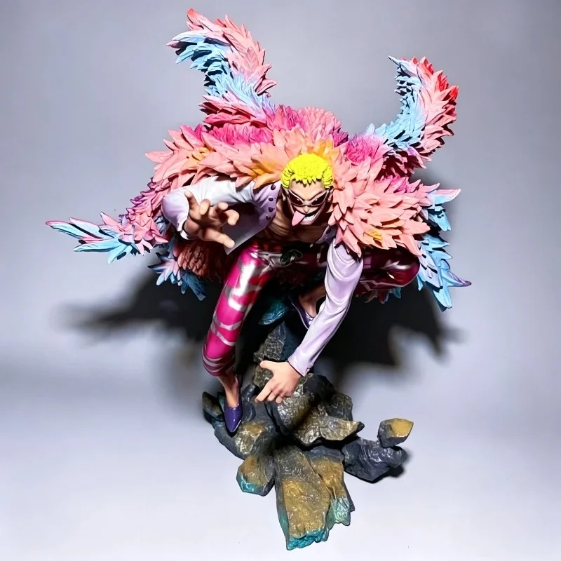 

One Piece POP MAX Doflamingo 32.5cm PVC Collectible Statue Desktop Decor Anime Figure for Adult Hobby Fans