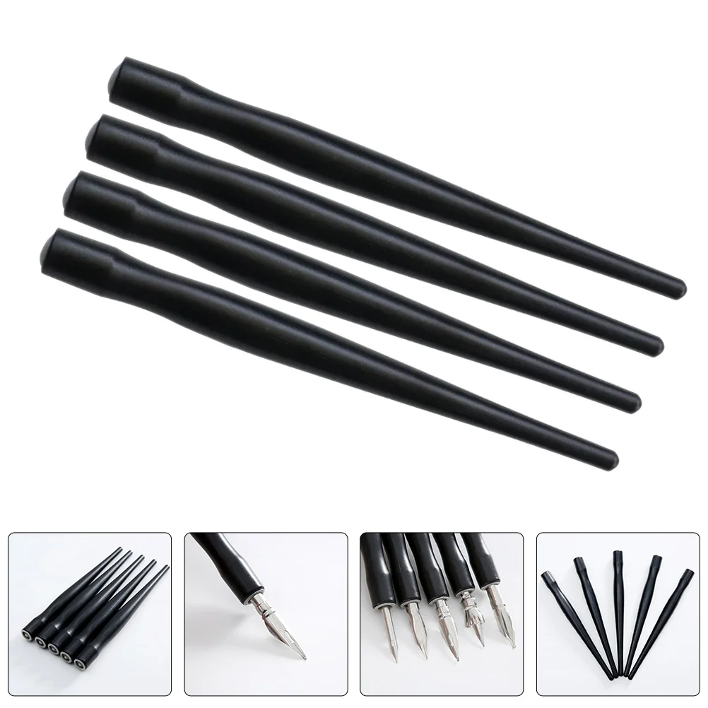 

15 Pcs Stroke Pen Barrel Calligraphy Supply Painting Point Holders Daily Use Plastic Dip Professional