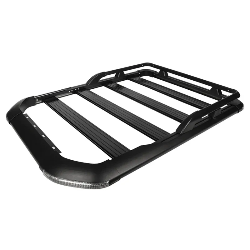 

EVERIGNITE Universal Aluminum Alloy Car Roof Racks Lage Rack Cer Basket For Car Offroad SUV