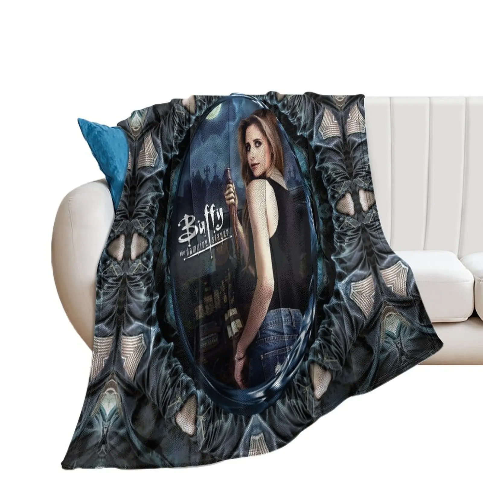 Buffy the vampire slayer Throw Blanket Bed linens Heavy Blankets