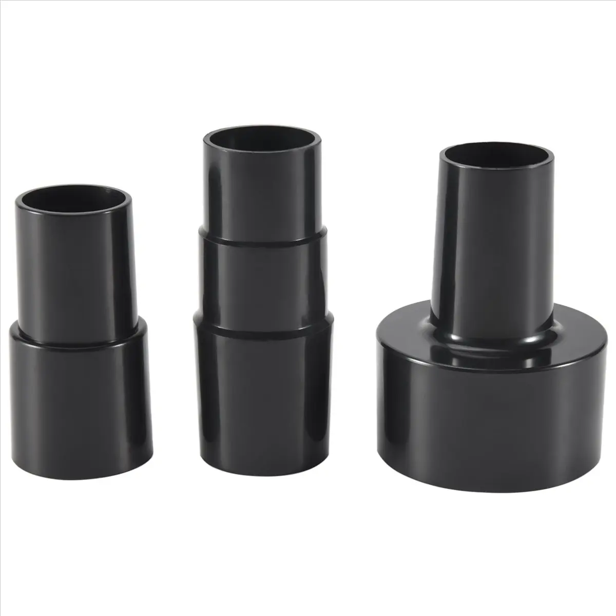 AA19 3 Pieces Universal Vacuum Hose Adapter Wet Dry Vacuum Converter Reducer Attachments for Vacuum Cleaner