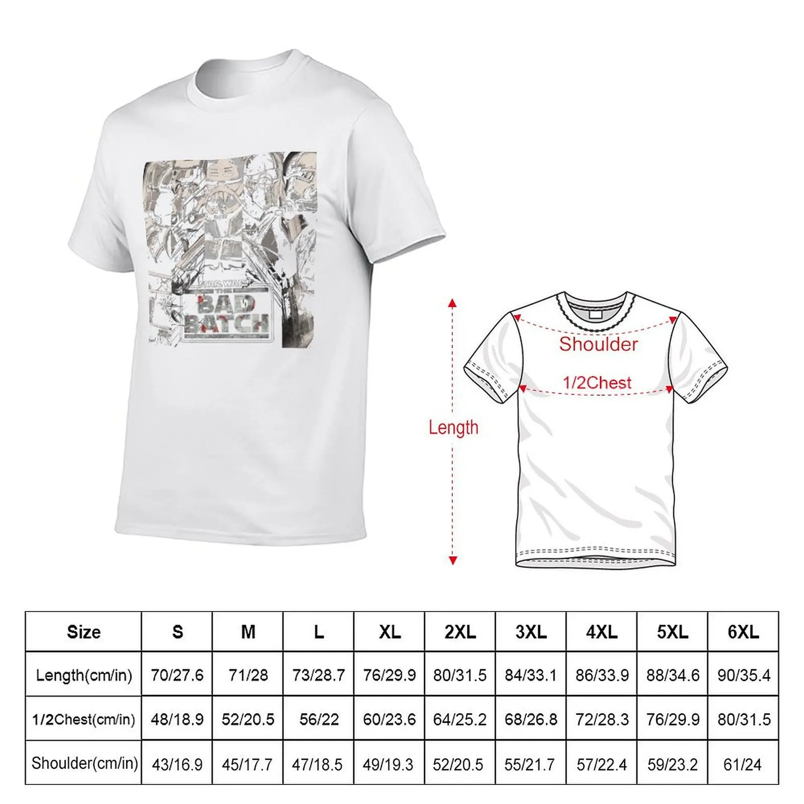 Bad Batch Movie T-Shirt T-Shirt t shirts designer printed t shirts for man T-Shirt