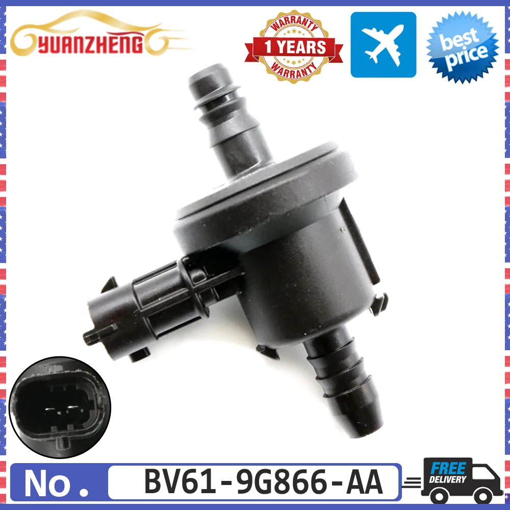 NEW Exhaust System Vacuum Valve Purge Solenoid BV61-9G866-AA 0280142500 For Ford  BV619G866AA