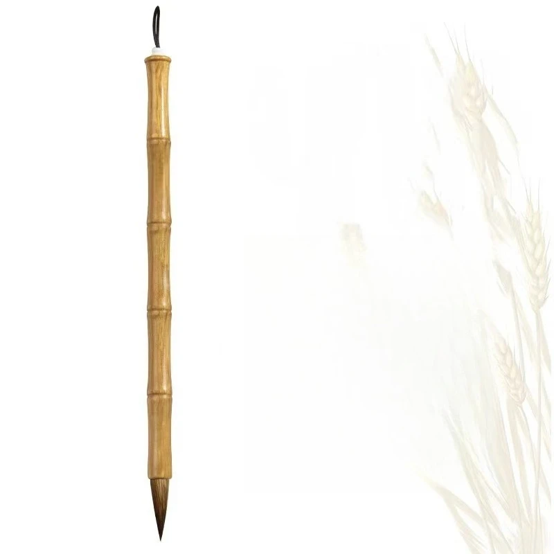 Weasel Hair Chinese Calligraphy Brushes For Beginners Four Treasures Of Study Regular Official Script Chinese Painting Brush
