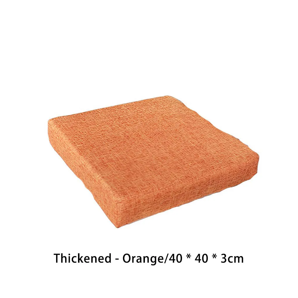 وسادة كرسي مربعة للمقعد الخلفي، حصيرة إسفنجية عالمية من البوليستر عالية الكثافة لملحقات العمل المكتبية للأريكة