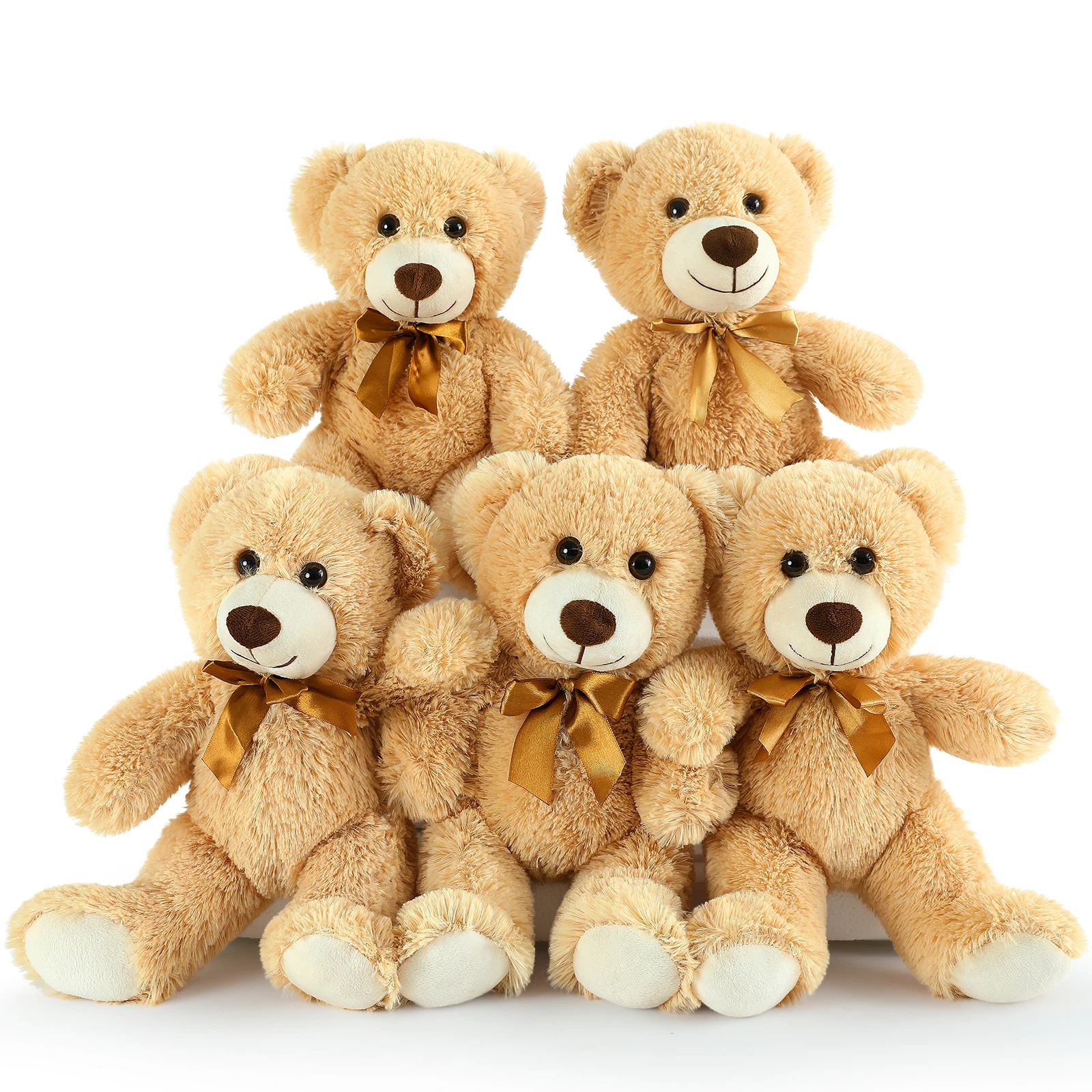 

TF Cozy Light Brown Bear Snuggle Squad — набор плюшевых игрушек из 5 предметов (14 дюймов). Коллекция вашего максимального комфорта для тепла и ностальги