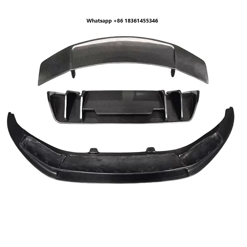 

For R8 2017+ - Front Lip, Rear Diffuser, V Style Bumper Body Kit