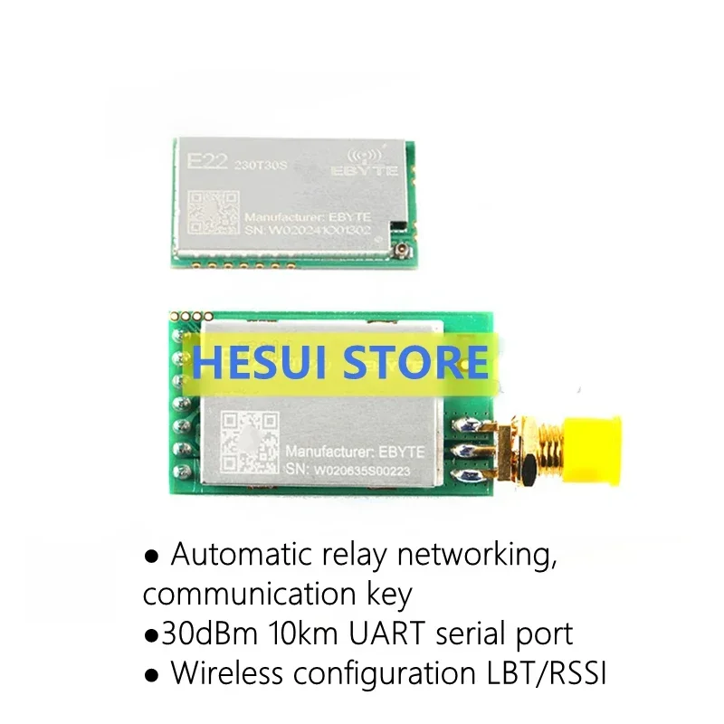 LORA Wireless Module 433M 868M 915M Communication module Relay networking RF SX1268 Upgrade 1278