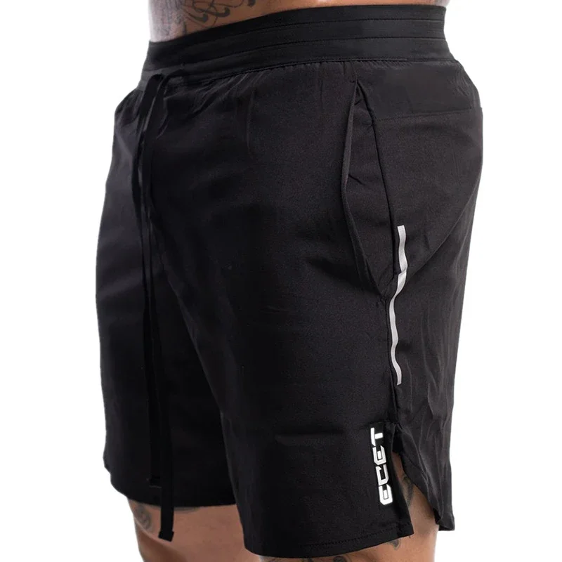 2024 neue Männer Fitness Bodybuilding Shorts Mann Sommer Turnhallen Training männlich atmungsaktiv schnell trocknen Sportswear Jogger Strand kurze Hosen