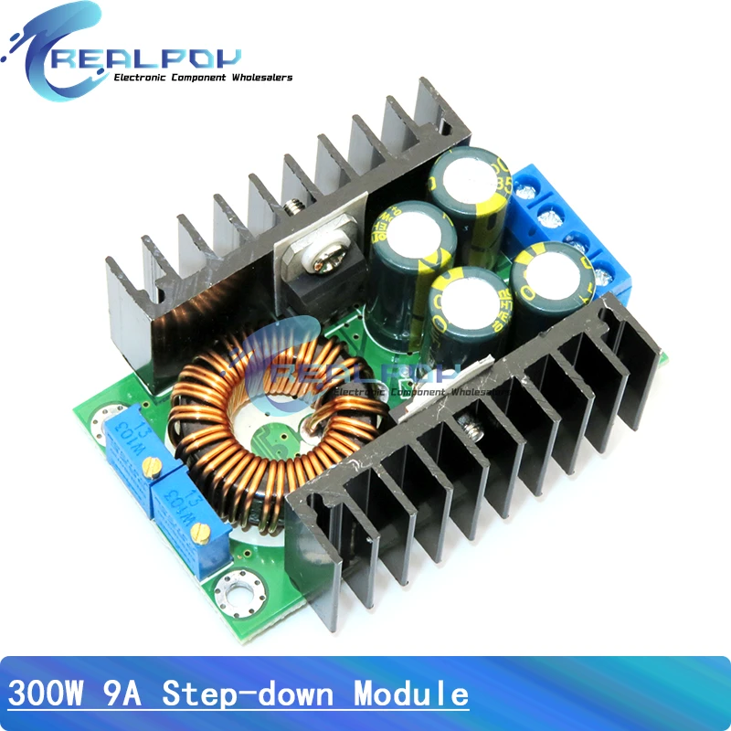 DC/CC regulowany 0.2- 9A 300w przekształtnik Buck 5-40V do 1.2-35V moduł zasilania sterownik LED dla Arduino 300w XL4016