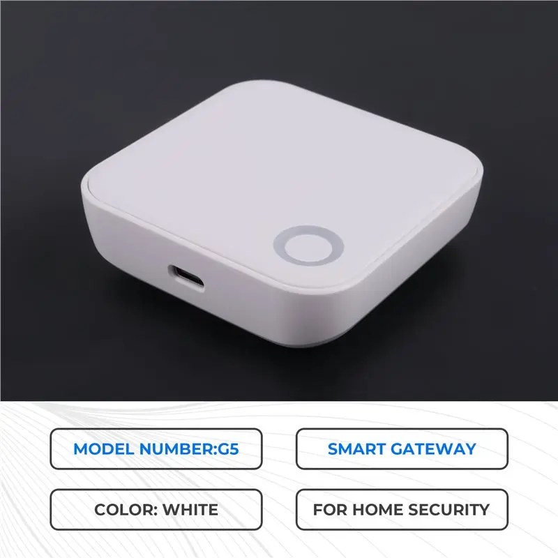 For Real-Time Monitoring Bluetooth To Wifi Router For Home Security Smart Ttlock APP G5 Gateway Remote Control Unlock