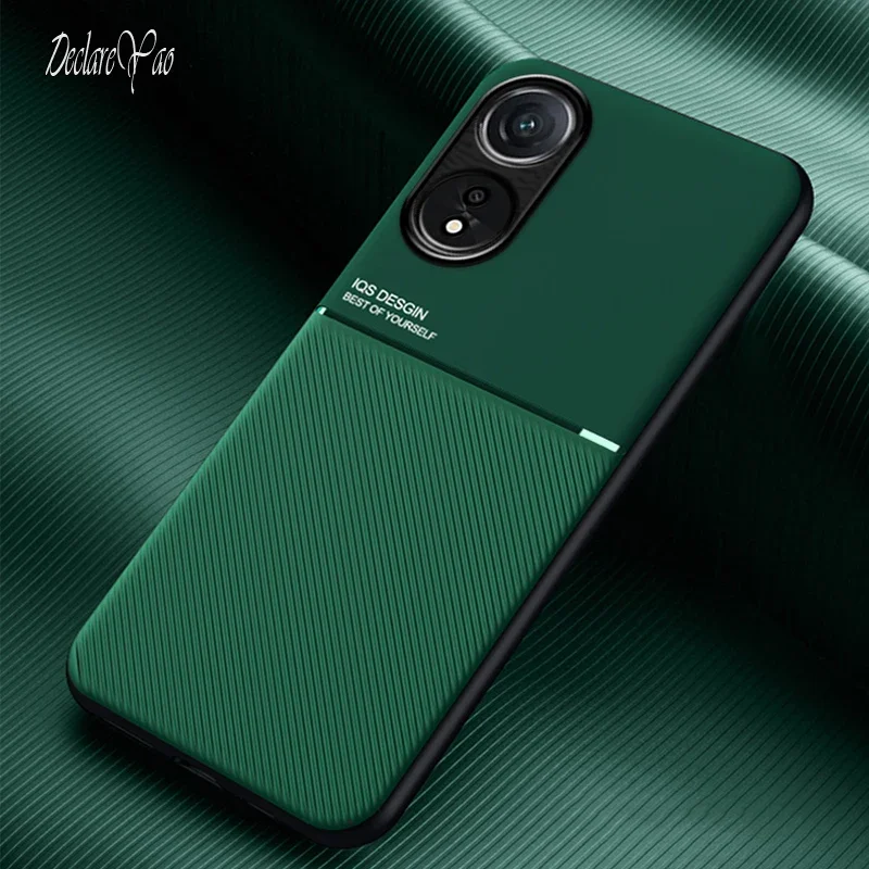 DECLAREYAO Original Luxury Ultra Slim Silicone Soft Edge Matte Back Cover Cases For OPPO A17 Phone Case Covers Shockproof Hard