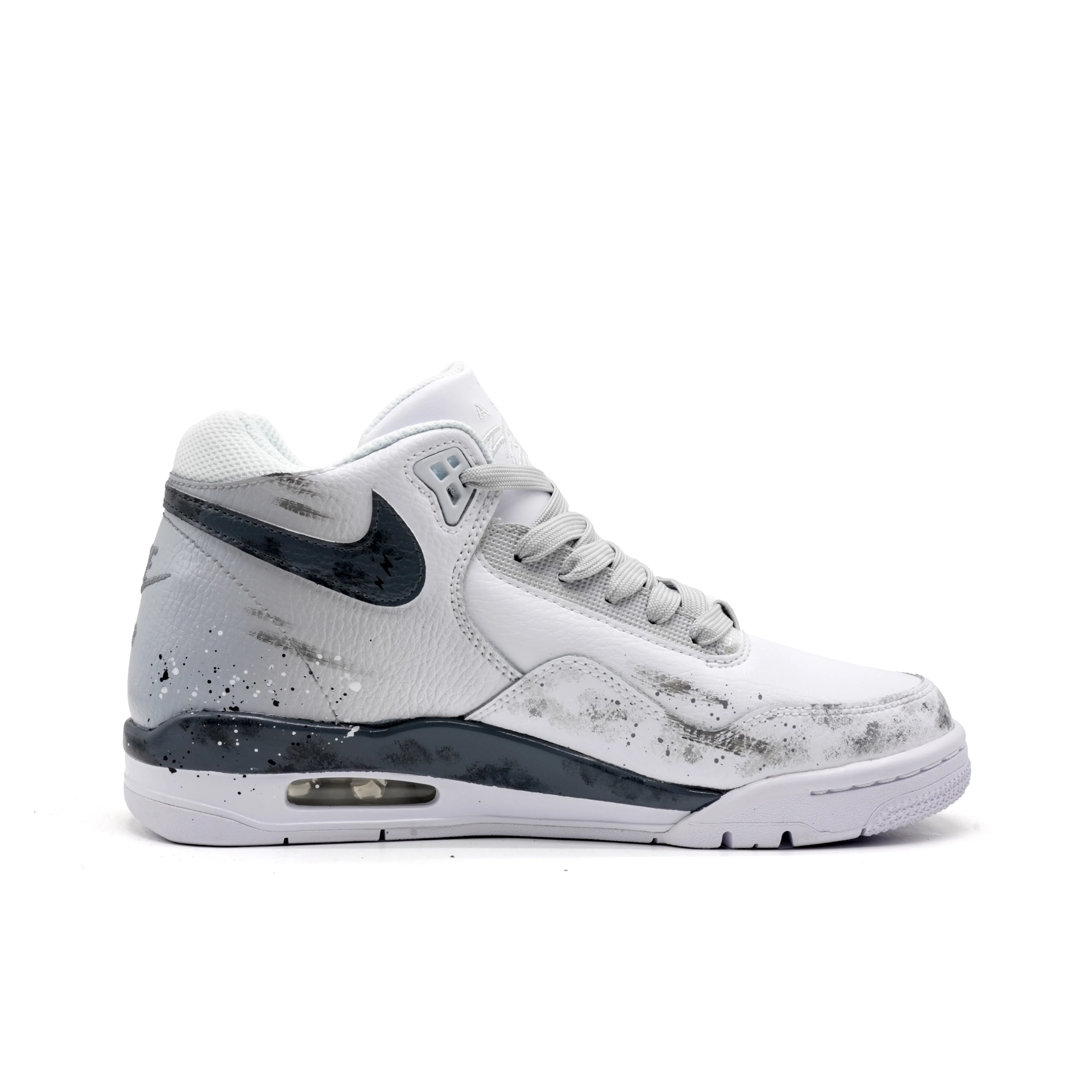Nike Flight Legacy Old Film Development Abrasion Resistant Slip Resistant Abrasion Resistant Slip Resistant Mid top