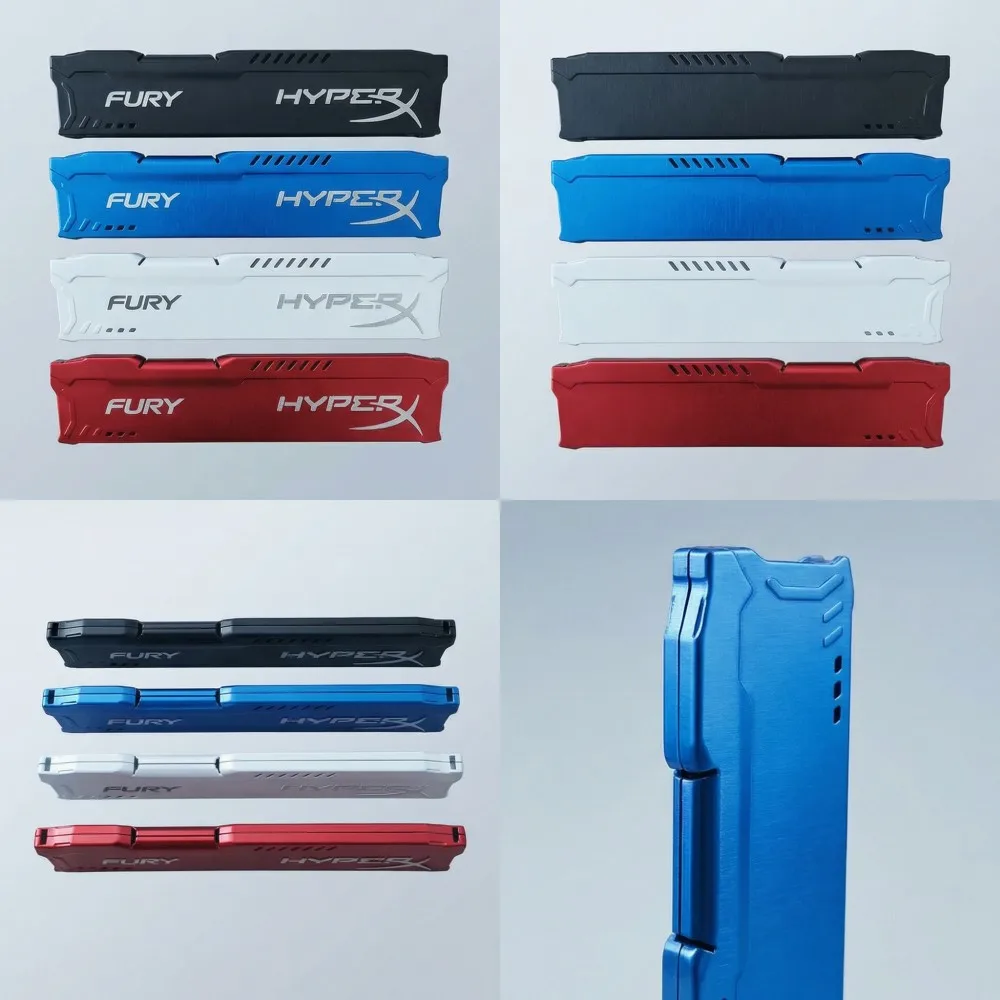 Disipador de Calor de Aleación de Aluminio TISHRIC con Almohadilla Térmica para Memoria de PC, Módulos de Memoria DDR2, DDR3, DDR4, DDR5