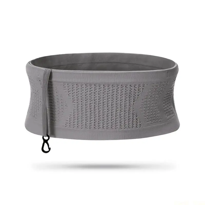 U2JB Knit Breathable Concealed Waist Bag, Running Waist Pack, High Stretch Breathable