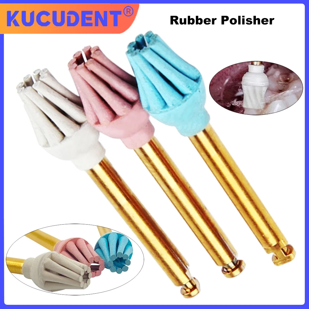 Dental Rubber Polisher Composite Resin Polishing Diamond System Coarse Medium Fine Wheel Spiral Flex Brush Dentistry Materails