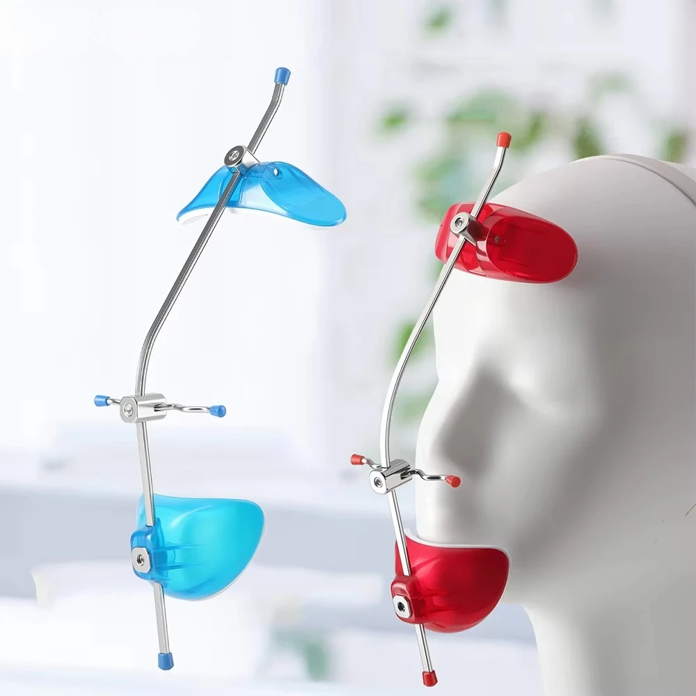 AZDENT Dental Orthodontic Forward Pull Headgear Facemask with Single Lever Adjustable For Maxilla Hapoplasia/Prognathism