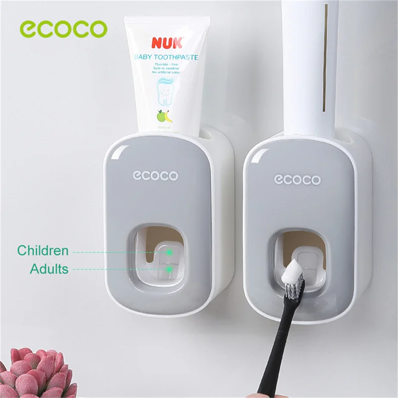 Wall Mounted Paste Extruder Actual Sanitary Hands-free Convenient Save Time Automatic Toothpaste Squeeze Holder Creative Durable