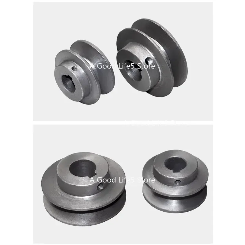 Single Slot Pulley Type A Triangle Drive Wheel Motor Reducer Gear Engine Generator Transmission Accessories