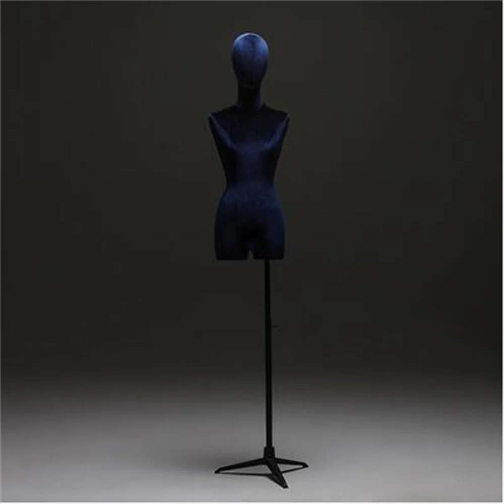 Female Art Cloth Mannequin for Women, No Hand, Triangle Base, Dress Model Jewelry, Flexible Women Can Adjustable Rack, C840