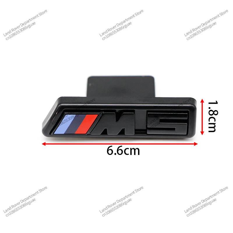 Per BMW M Logo M2 M3 M4 M5 M6 F48 G01 E84 E83 F39 F10 F30 G11 G07 G86 G80 G60 E60 E46 E30 E38 3D emblema del distintivo della griglia anteriore dell'auto