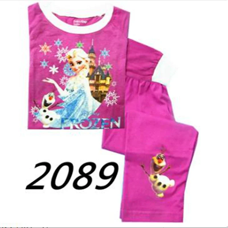 Pigiama topolino per bambini pigiami pigiami per ragazzi Set vestiti congelati ragazza pigiama per bambini Set Cartoon primavera pigiami bambino