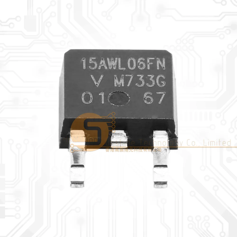 VS-15AWL06FN-M3 DPAK Rectifier Diode Switching 600V 15A 120ns 3-Pin