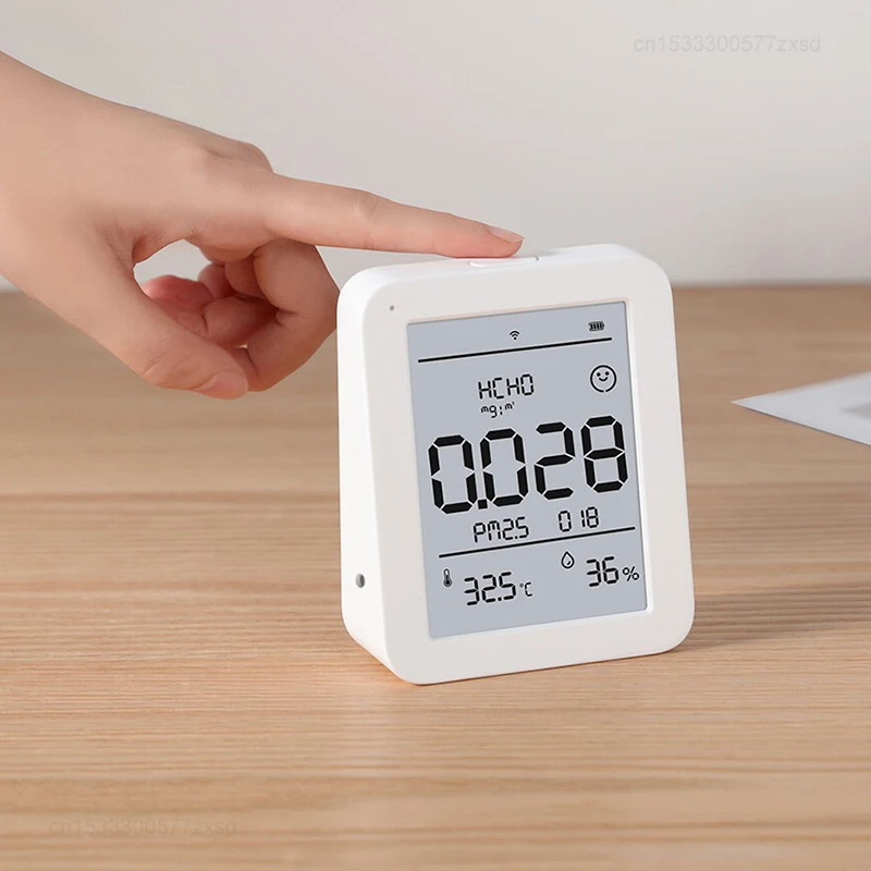 Xiaomi Miaomiaoce Air Quality Detector CO2 Carbon Dioxide Formaldehyde Monitor Digital Temperature Humidity Weather Gauge Tools