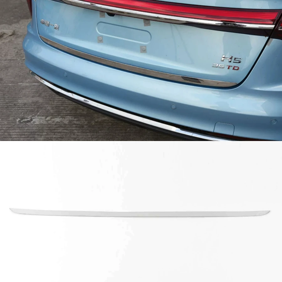 For HONGQI H5 2023 2024 Exterior Accessories Rear Trunk Lid Front Rear Fog Lights Lamps Eyelid Eyebrow Decoration Cover Trim