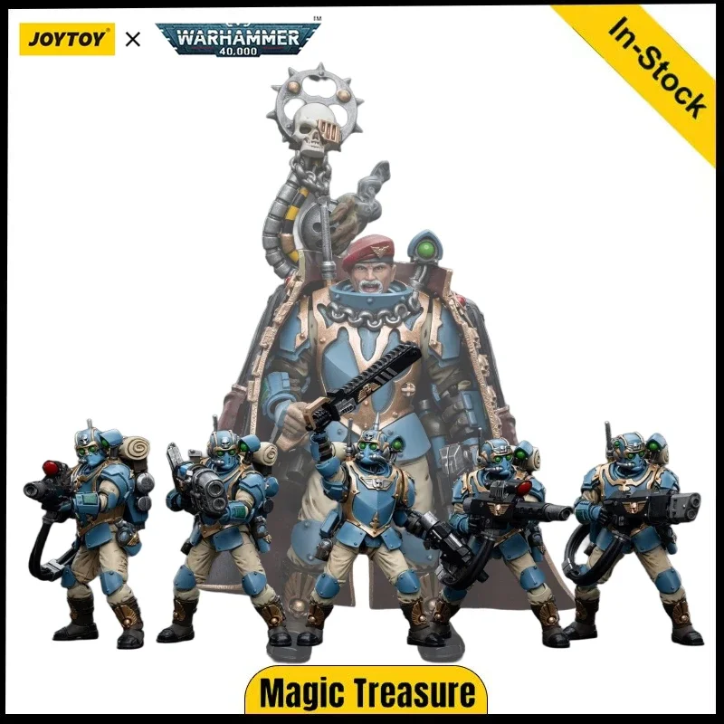 

JOYTOY Genuine Original 1/18 Action Figure 40K Storm Sons Squad Anime Military Model Toy Gift Collection