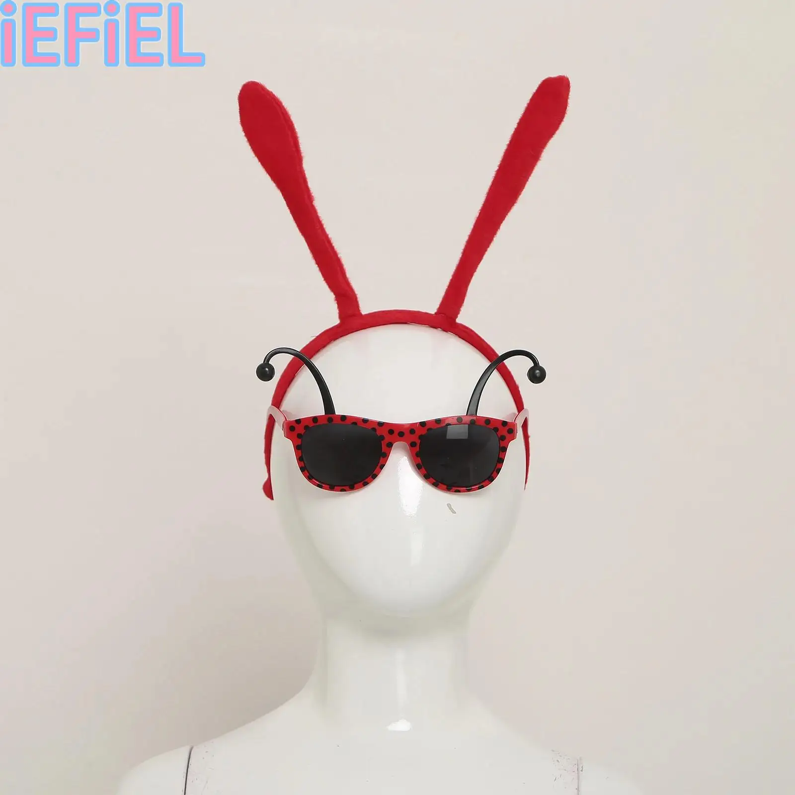 

1Set Tentacle Headband Matched Sunglasses Ant Bee Antenna Cartoon Animal Tentacle Hair Bands Hair Hoops Sunglasses Cosplay